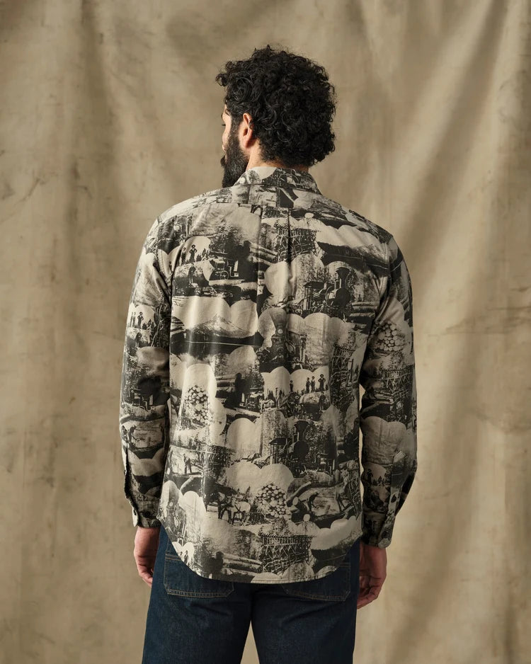 Field Flannel Shirt in Vintage Khaki Print