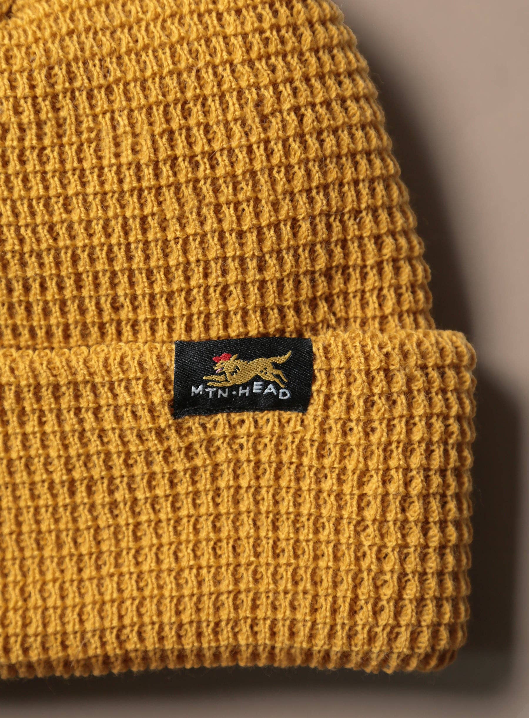 Waffle Toque - Mustard