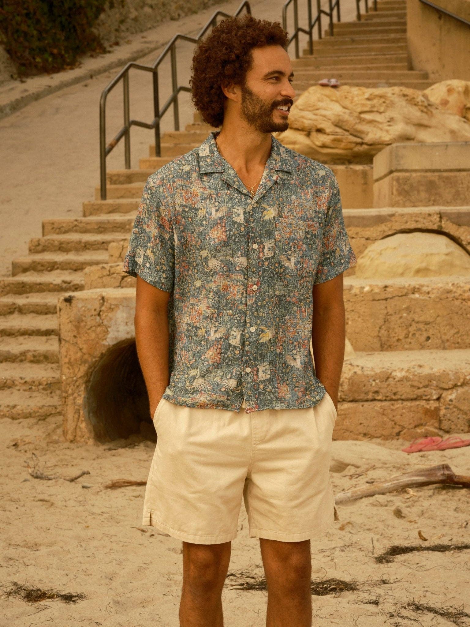 Mollusk- Cosmo Shirt in Tapestry