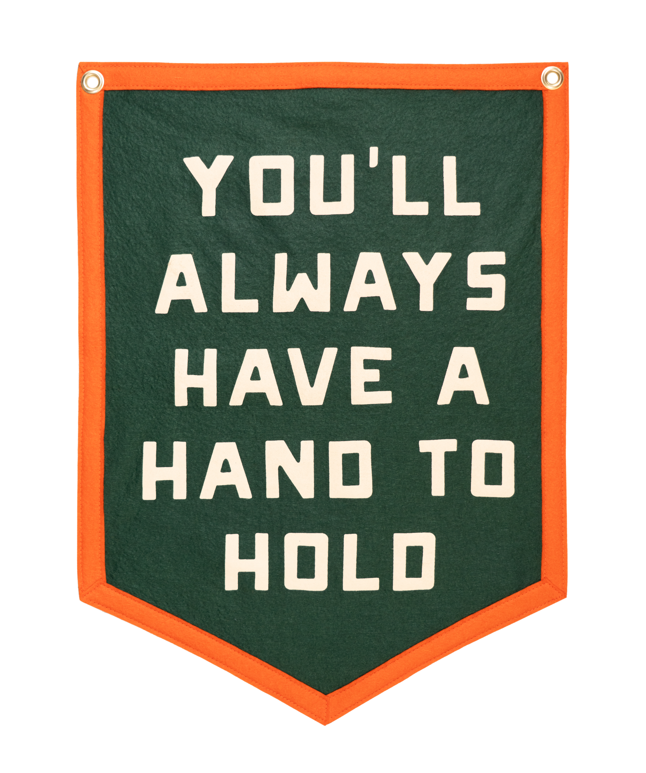You'll Always Have A Hand To Hold Camp Flag • Billy Strings x Oxford Pennant