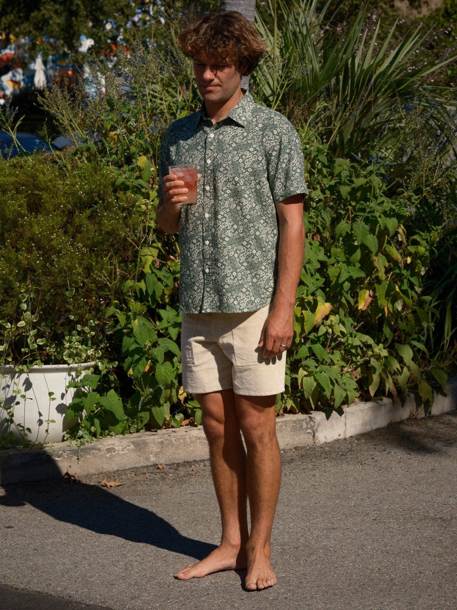 Mollusk Summer Shirt in Forest Meadow