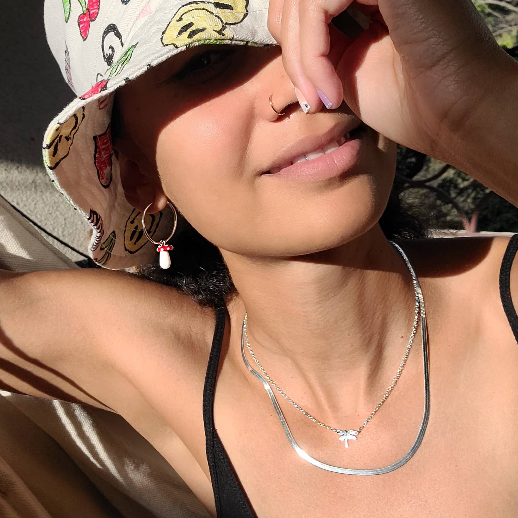 Herringbone Chain Necklace 18K Gold Vermeil | Sterling Silver 16-18 Inches Lobster Clasp Nickel Free Ships from CA