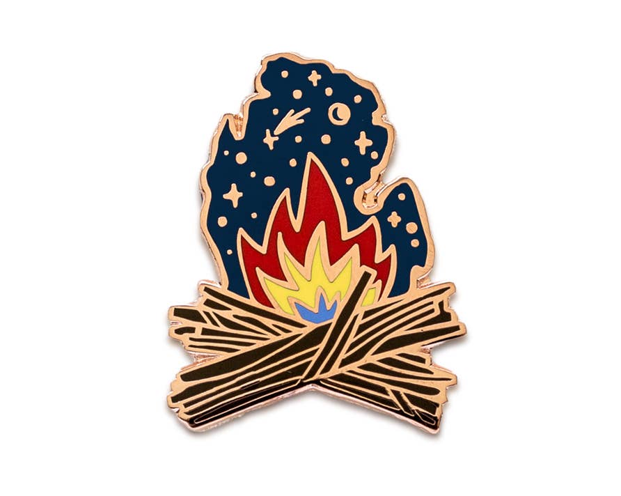 Michigan Enamel Pin
