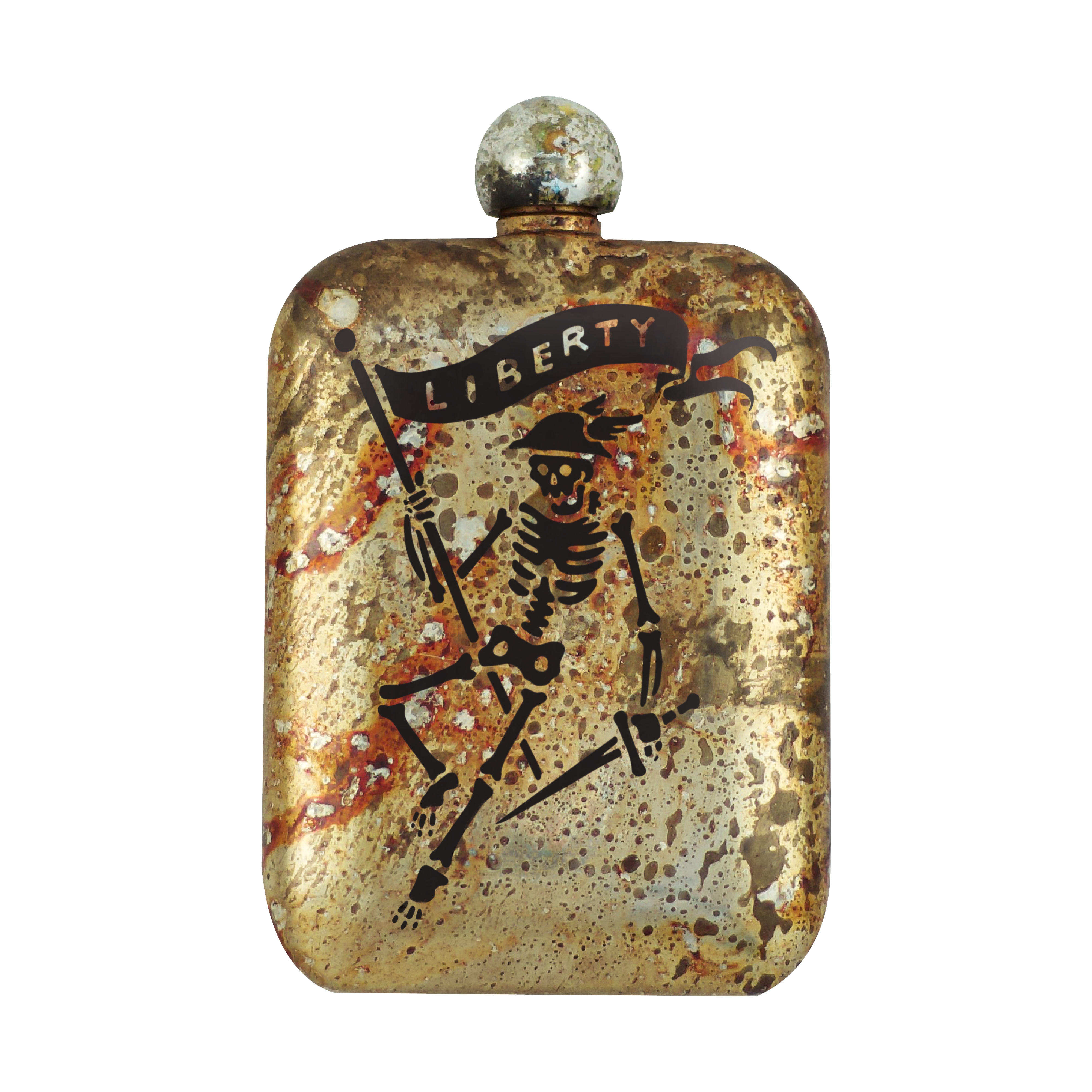 MINUTEMAN WHISKEY FLASK