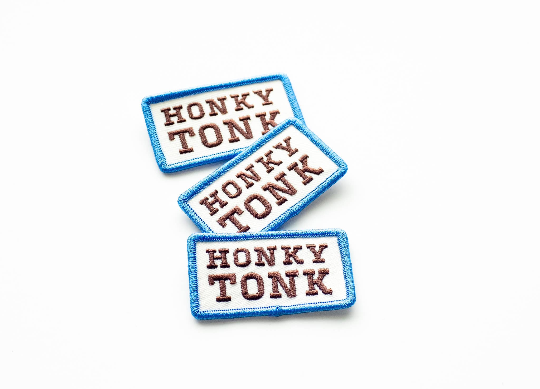 Honky Tonk Embroidered Iron on Patch - Western