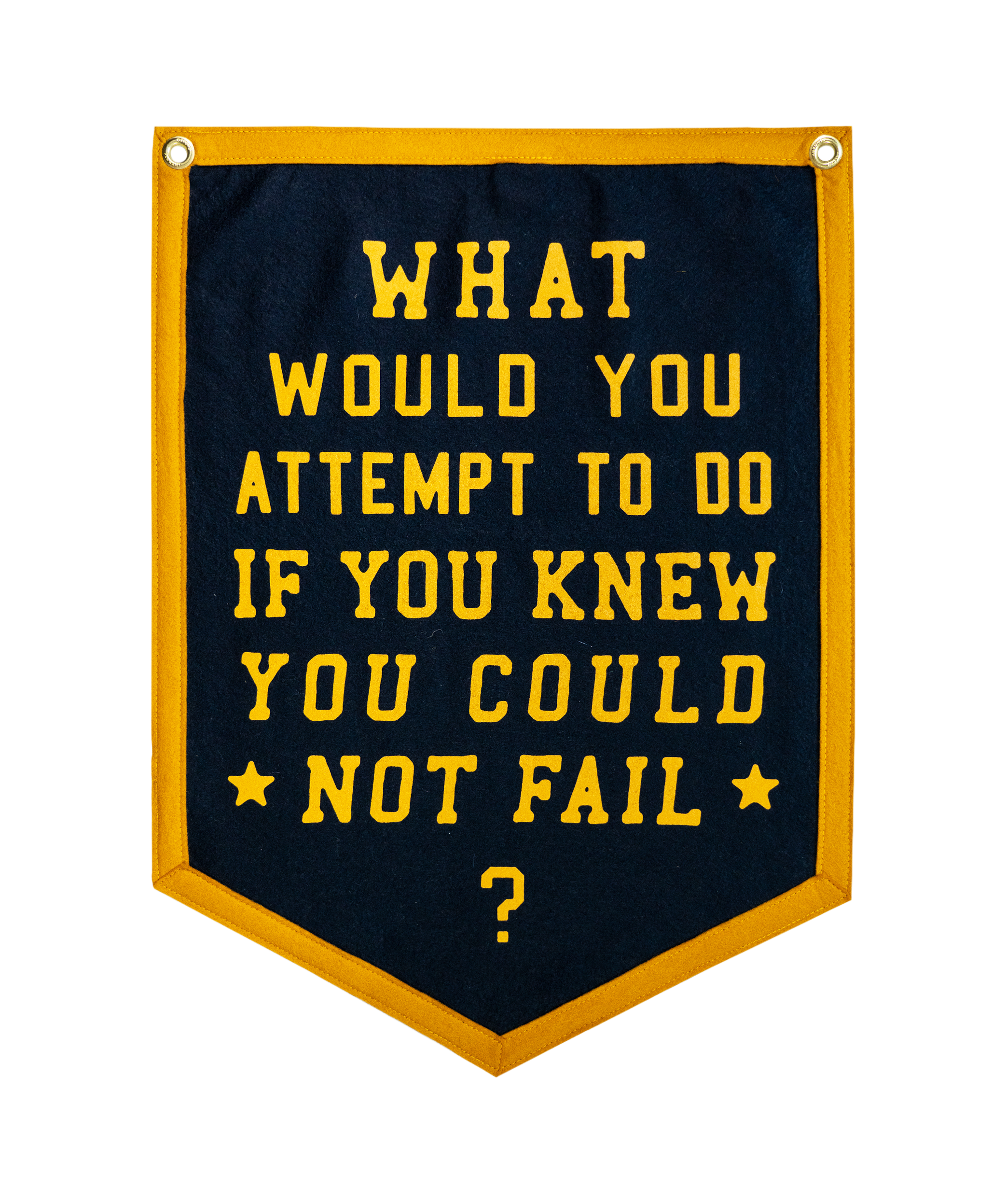 What Would You Attempt To Do Camp Flag • Unreasonable Hospitality x Oxford Pennant