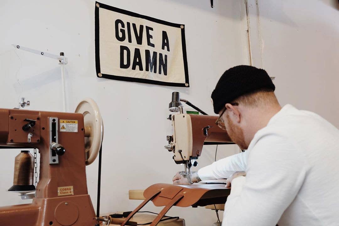 Give A Damn - Camp Flag