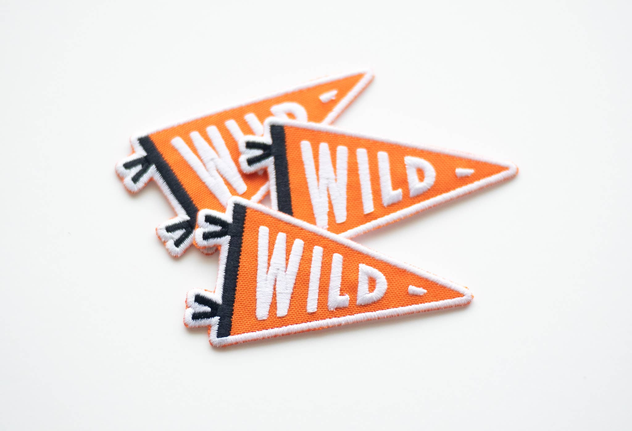 Wild Flag Embroidered Iron on Patch