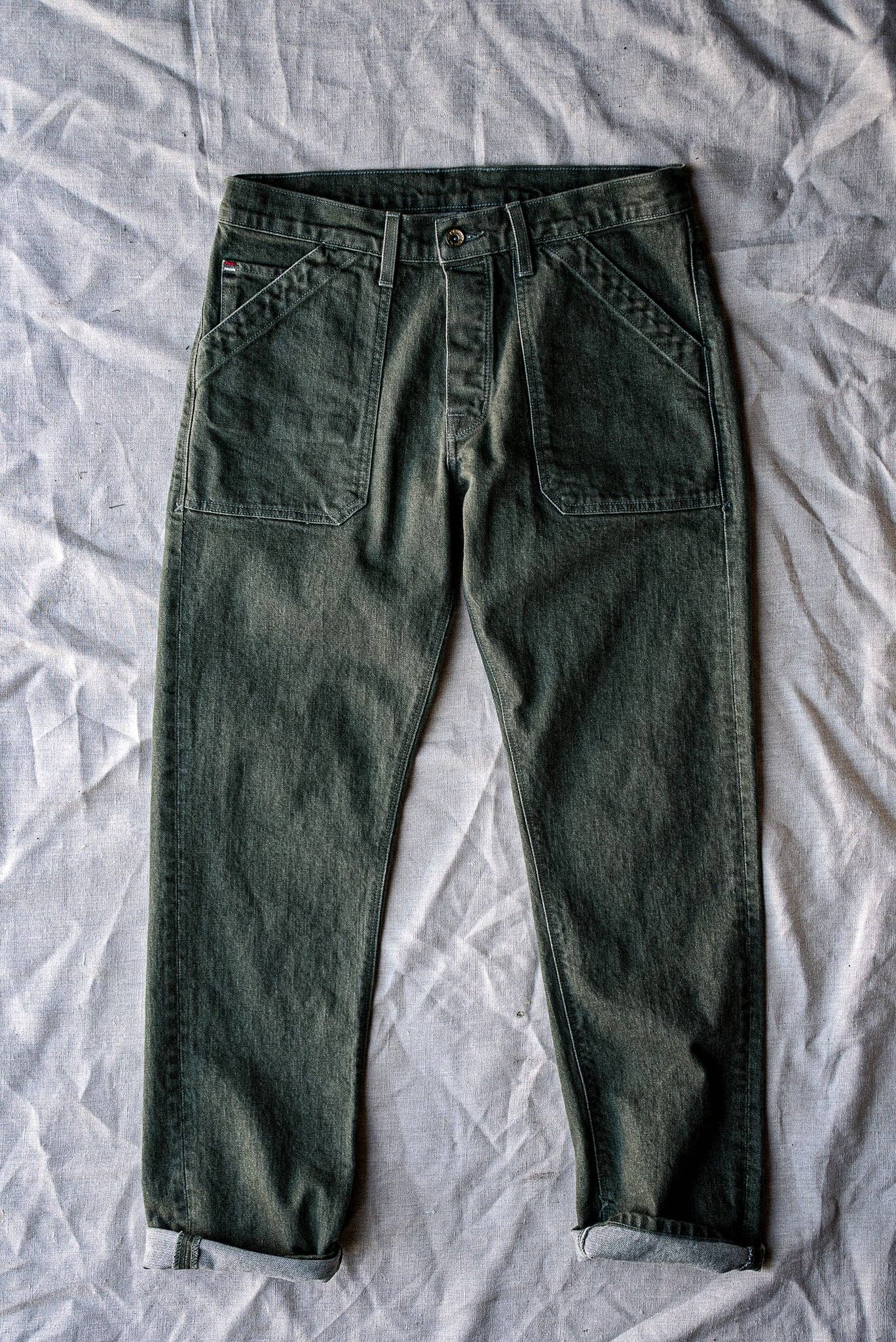 Scout Jean | Olive Denim Military Pant