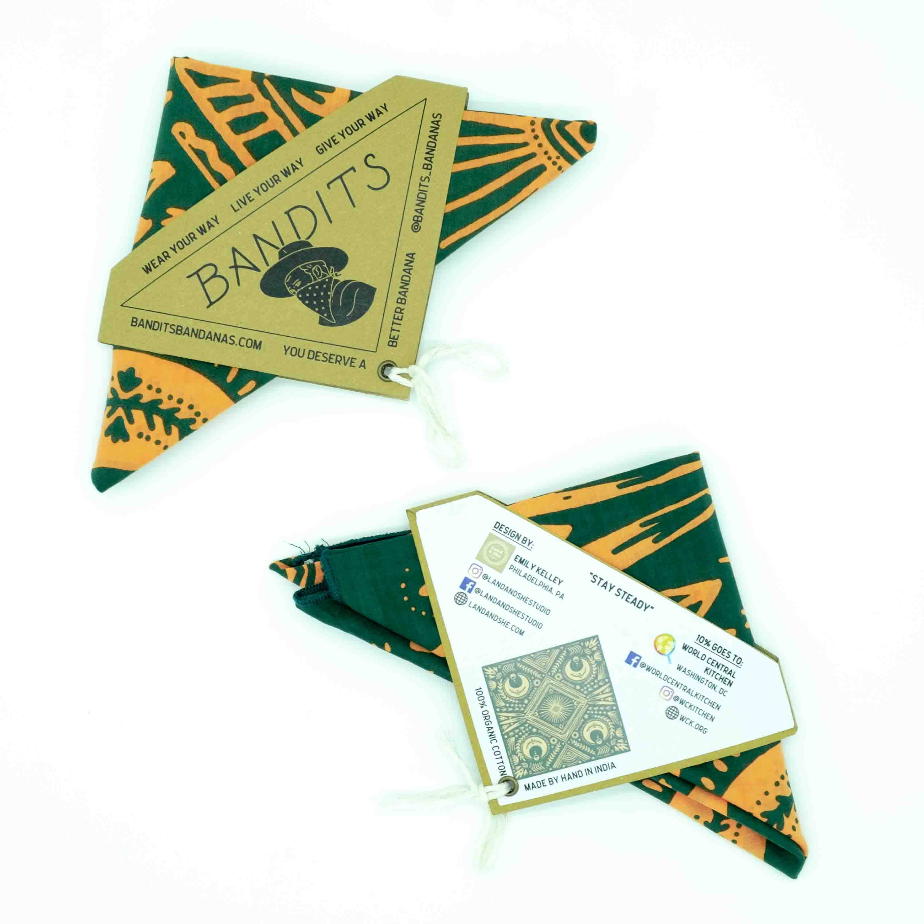 "Stay Steady" - Bandana