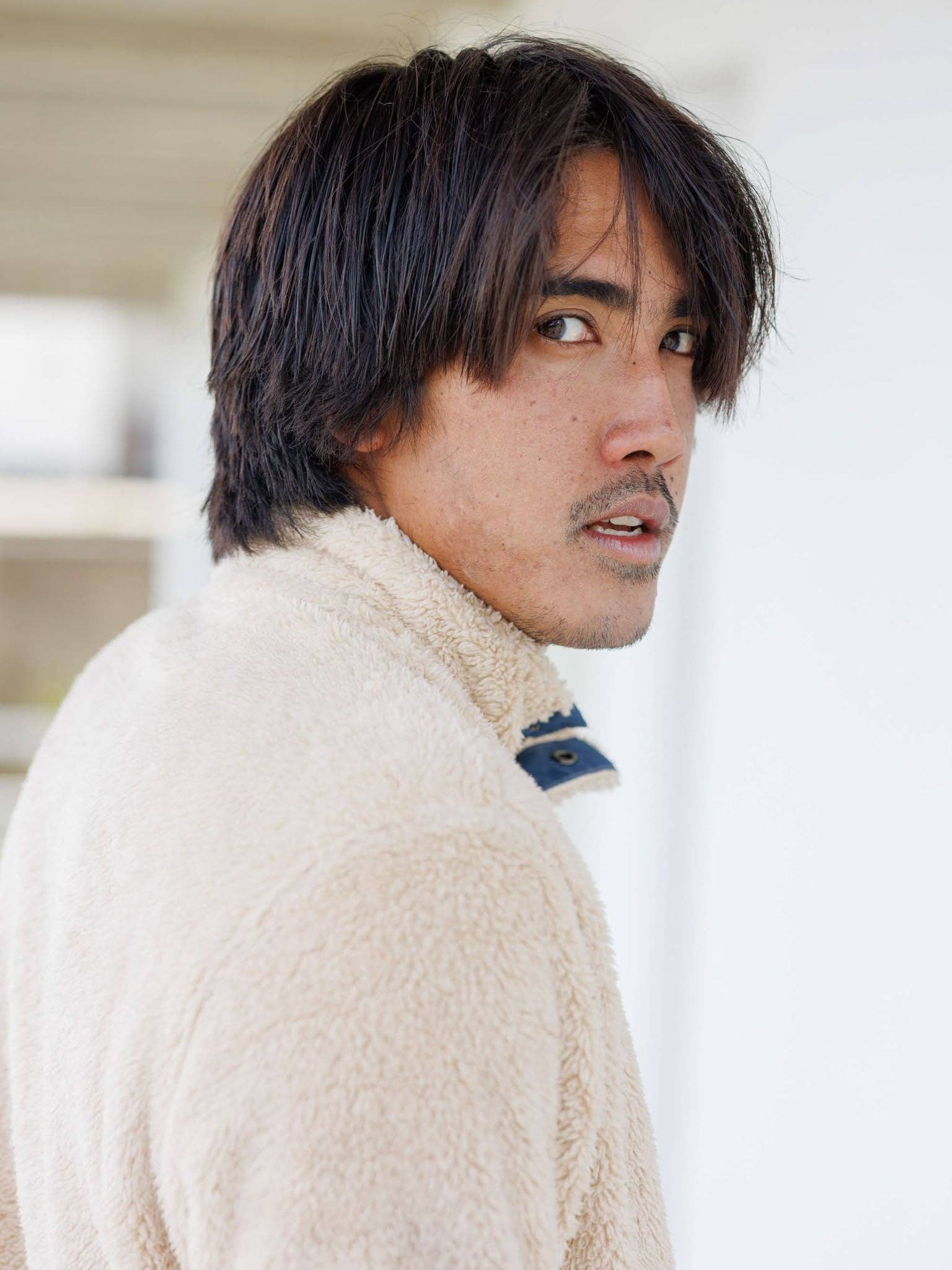 Mollusk- Shaggy Pullover in Natural