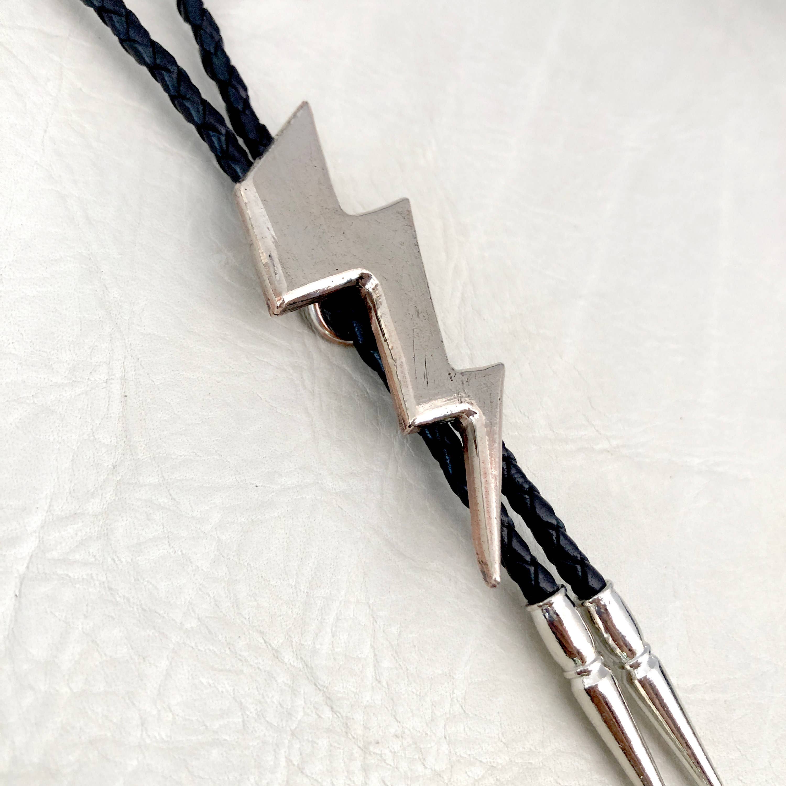 Lightning Bolt Bolo Tie