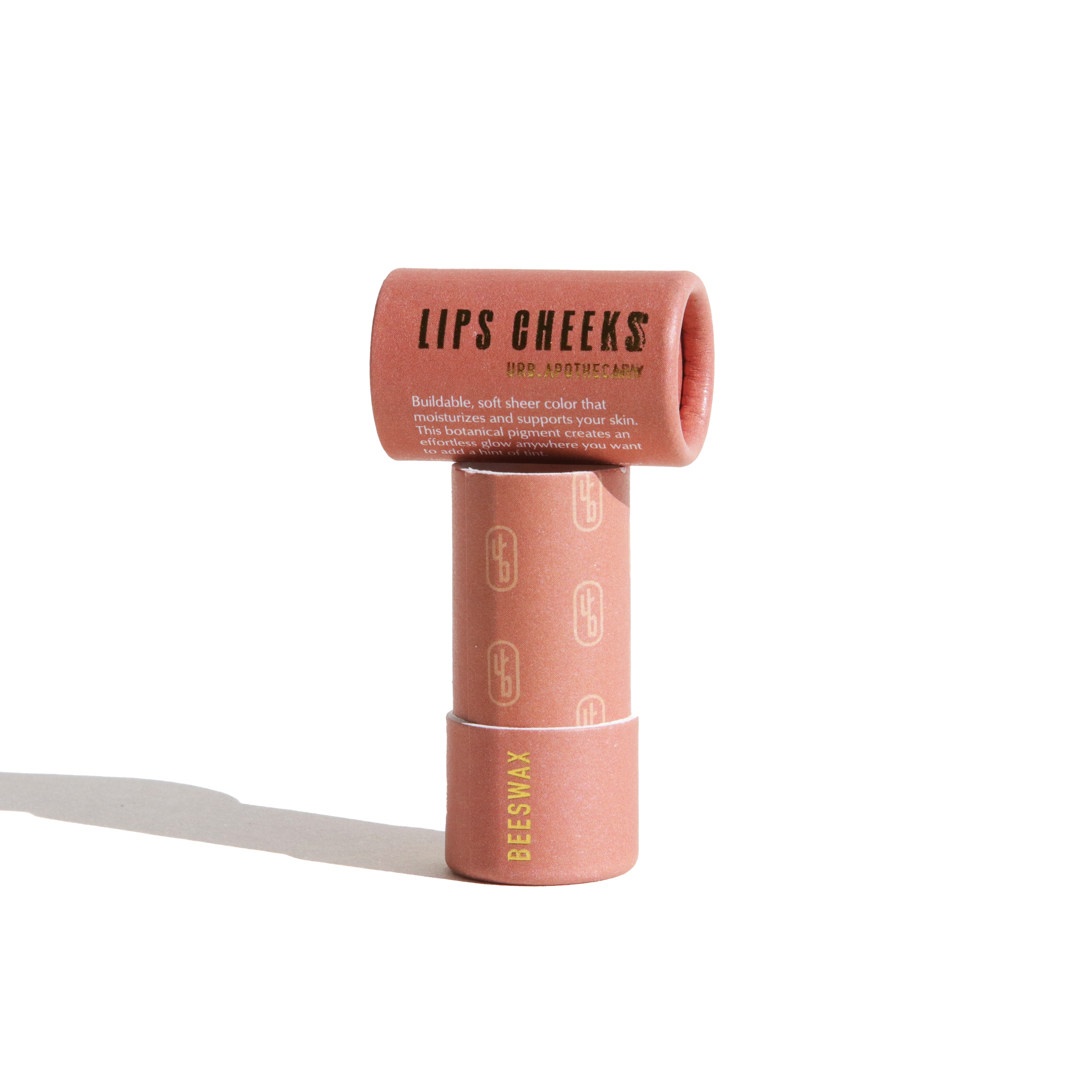 LIPS CHEEKS TINT IN BIODEGRADABLE TUBE - MINIMALIST MAKEUP