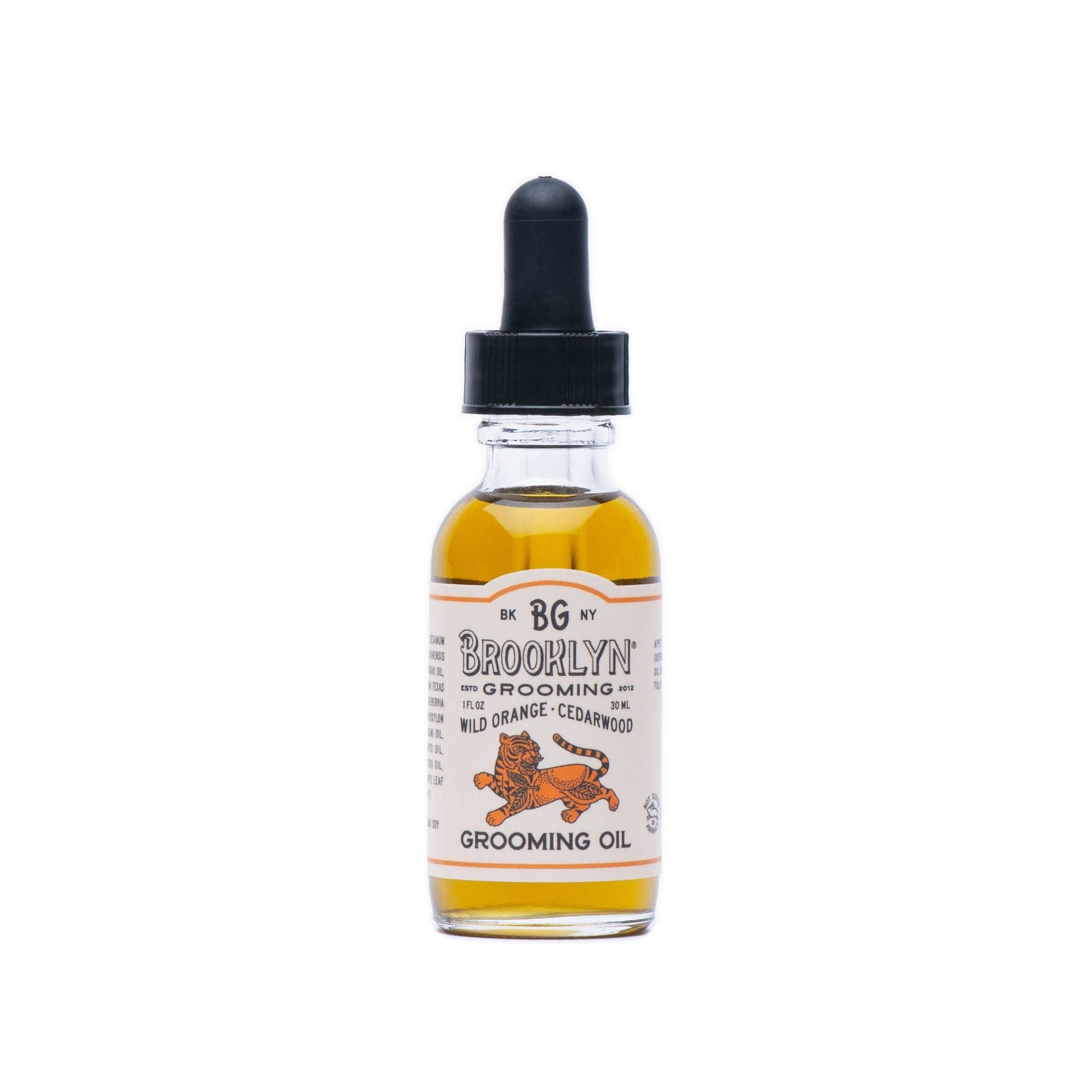 Wild orange and Cedar wood grooming oil