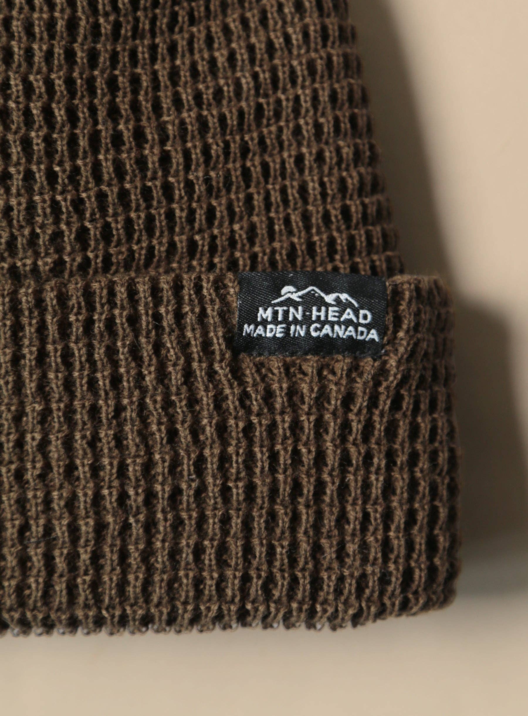Waffle Toque - Dark Olive