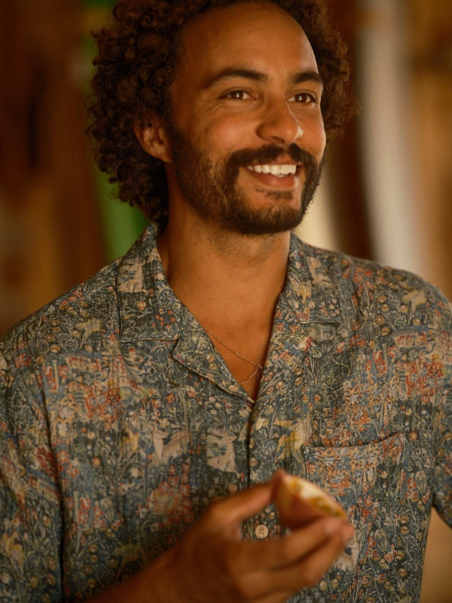 Mollusk- Cosmo Shirt in Tapestry