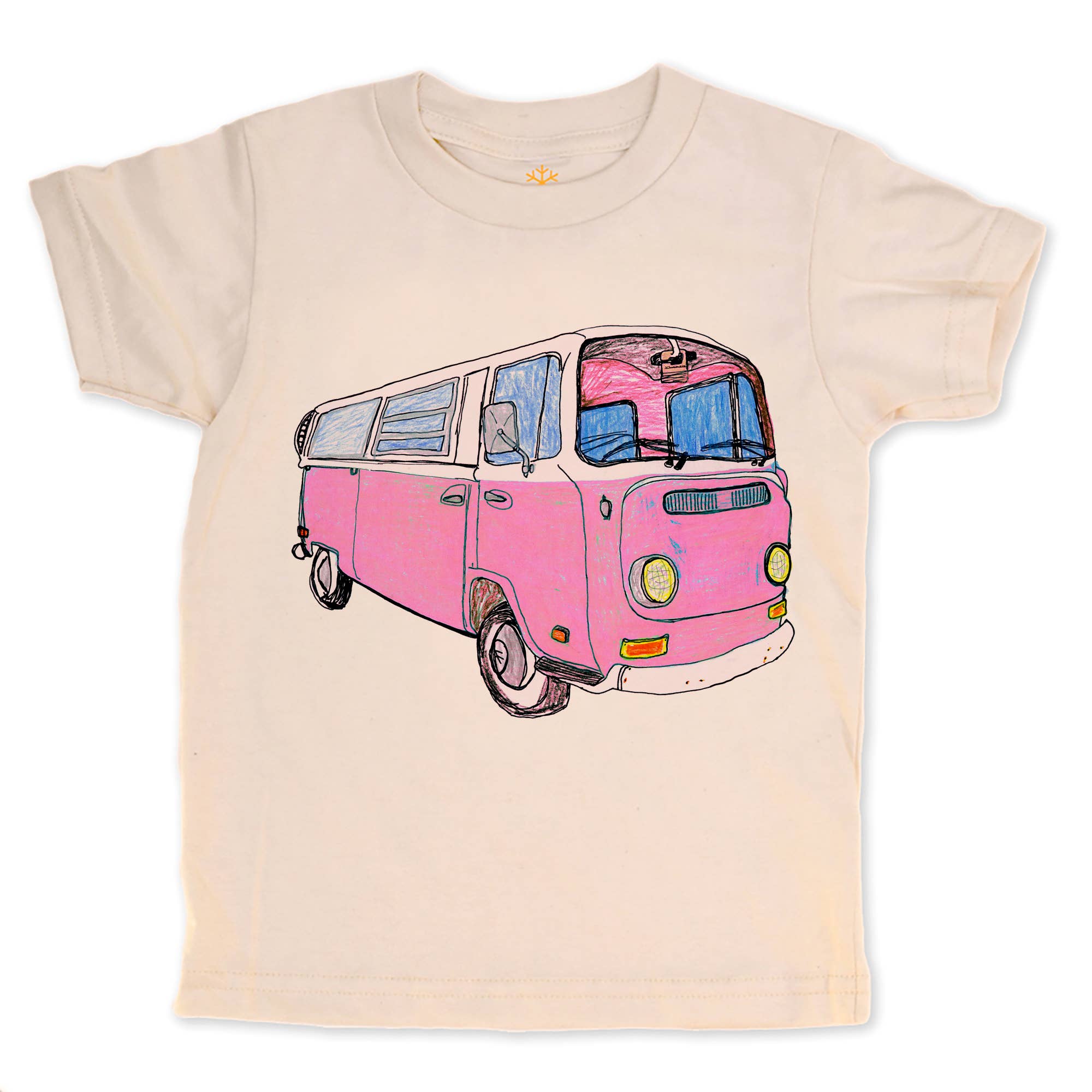 Venice Wheels PINK - Kids Organic Tee/Long Sleeve