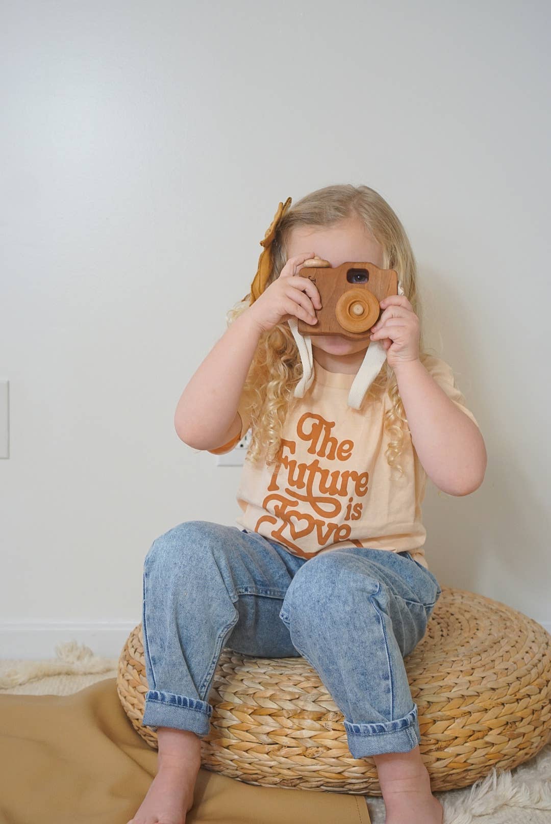 Future is Love, Kid's Graphic T-Shirt, Organic Cotton