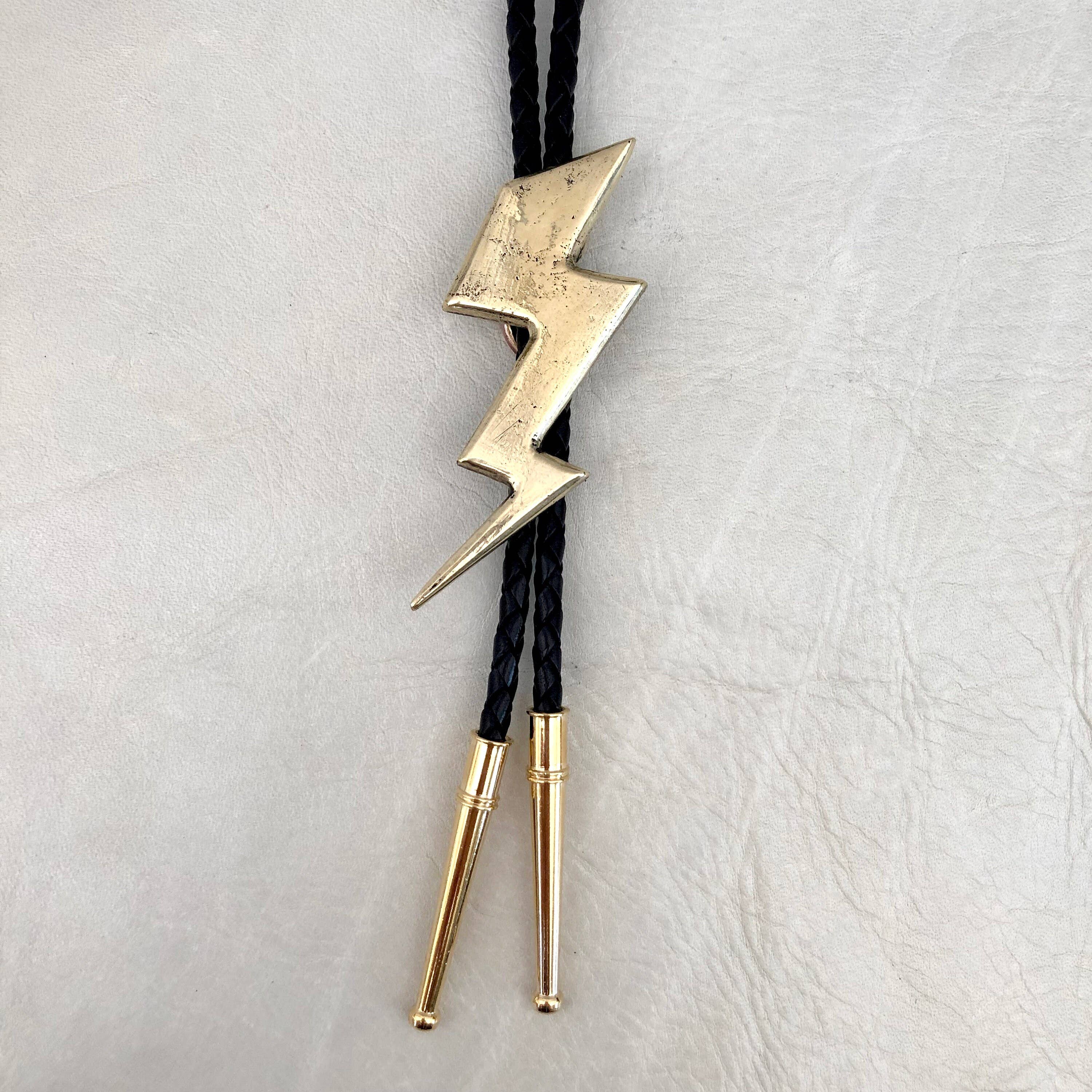 Lightning Bolt Bolo Tie