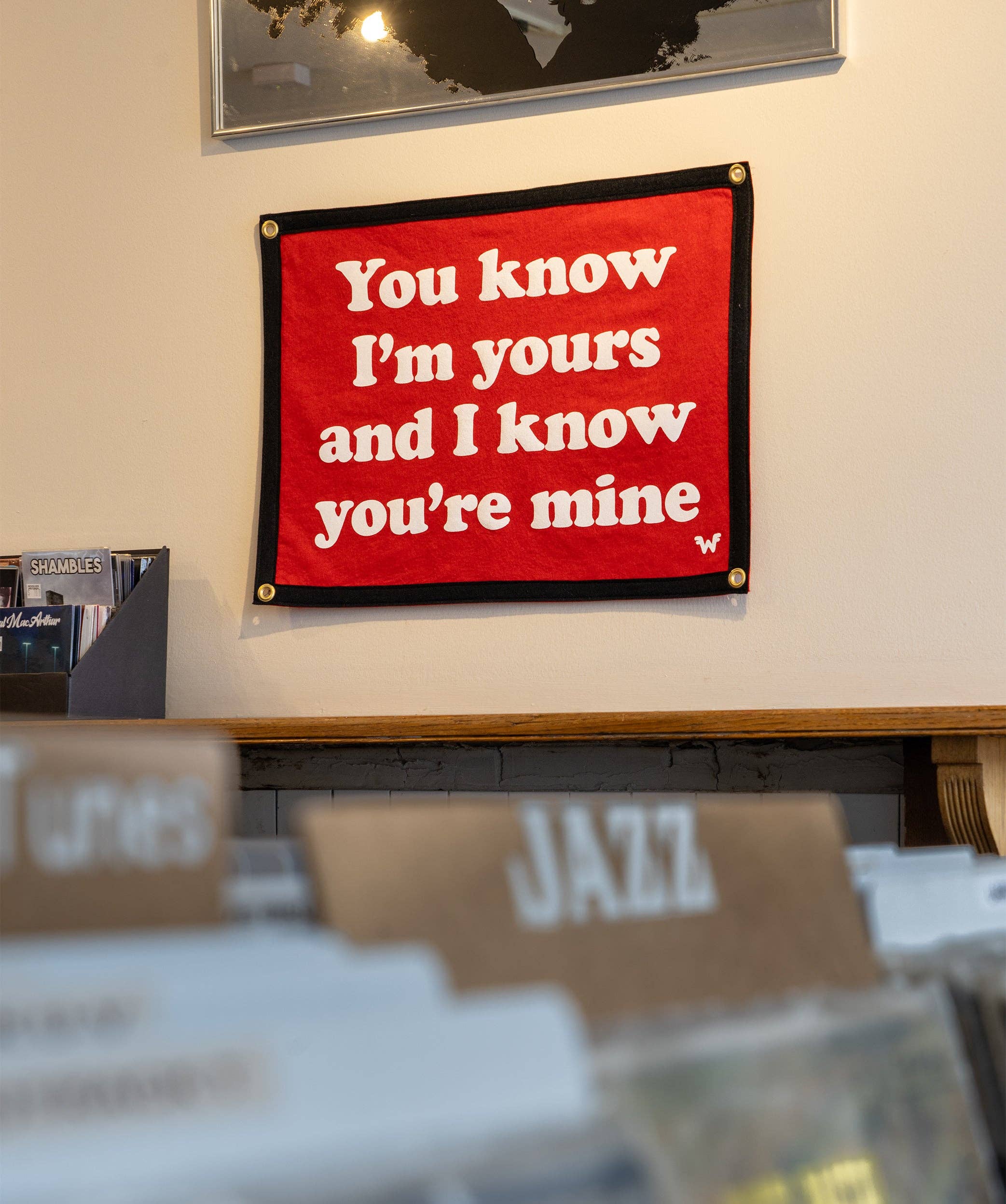 You Know I'm Yours And I Know You're Mine Camp Flag • Weezer x Oxford Pennant