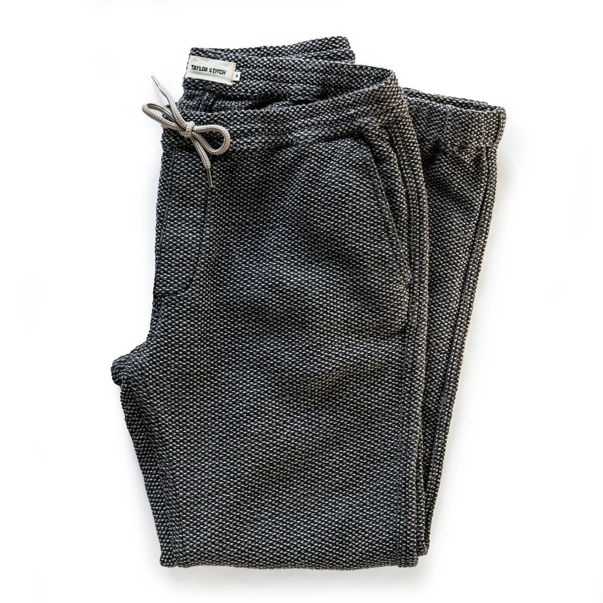 Taylor Stitch- The Apres Pant in Charcoal Sashiko