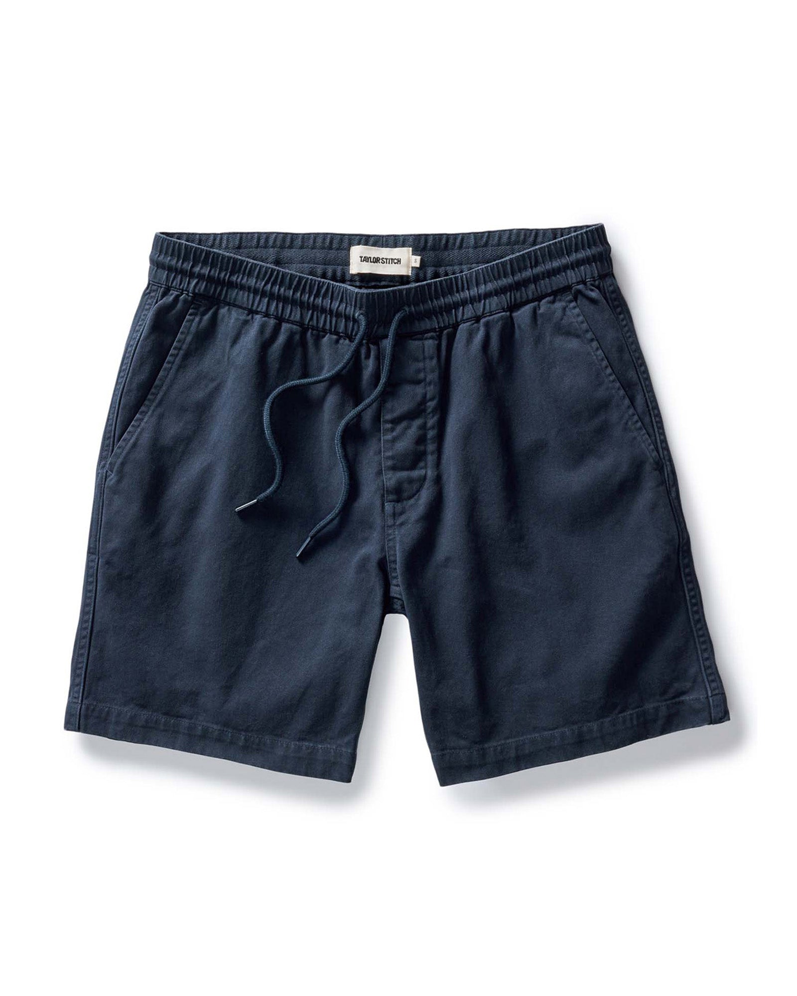 The Apres Short in Organic Dark Navy Foundation Twill
