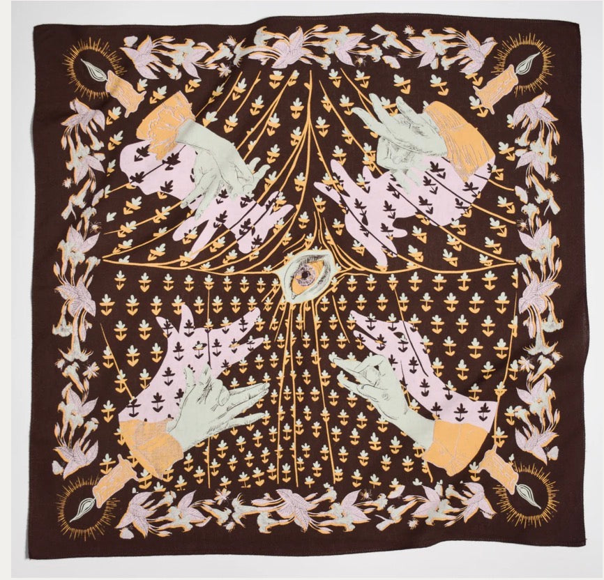 Sable New York Shadow Puppets Bandana