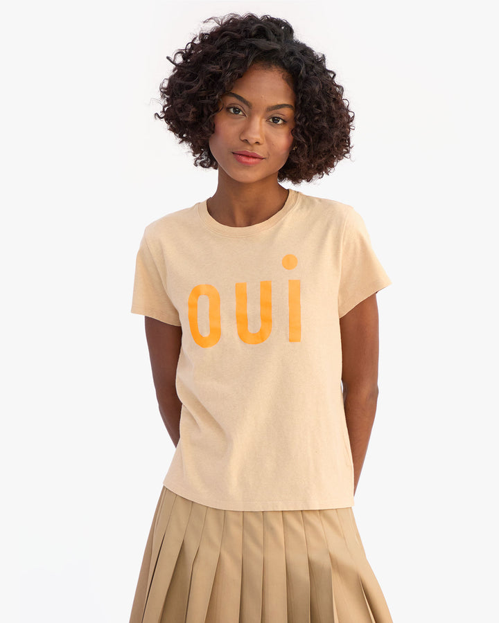 Classic Tee - Cotton/Linen Oui