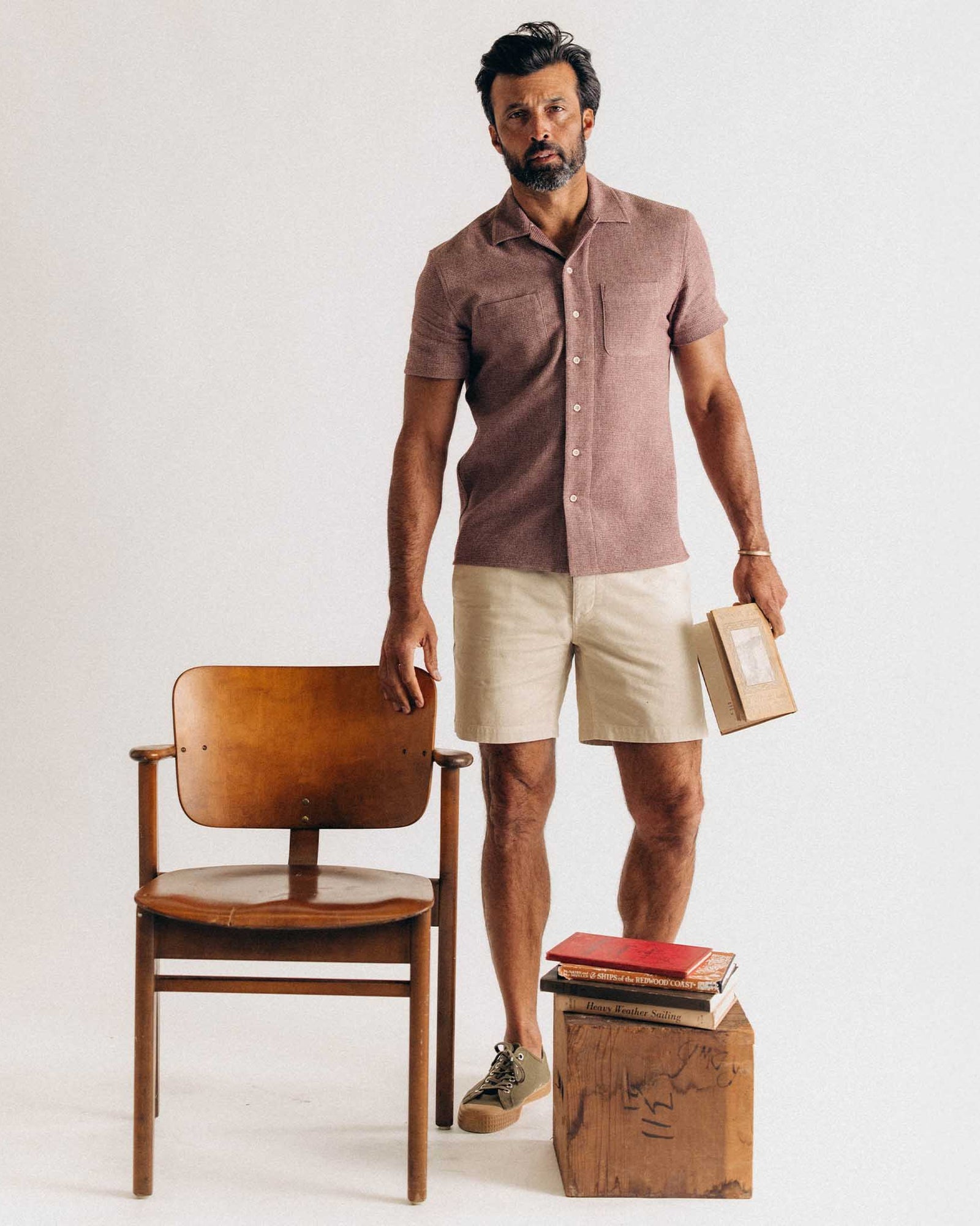 The Conrad Shirt in Port Twist