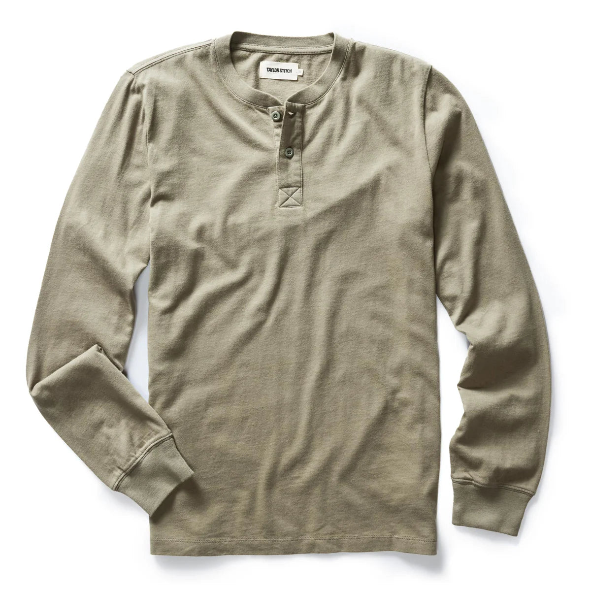 The Organic Cotton Henley in Heather Oat (Copy)