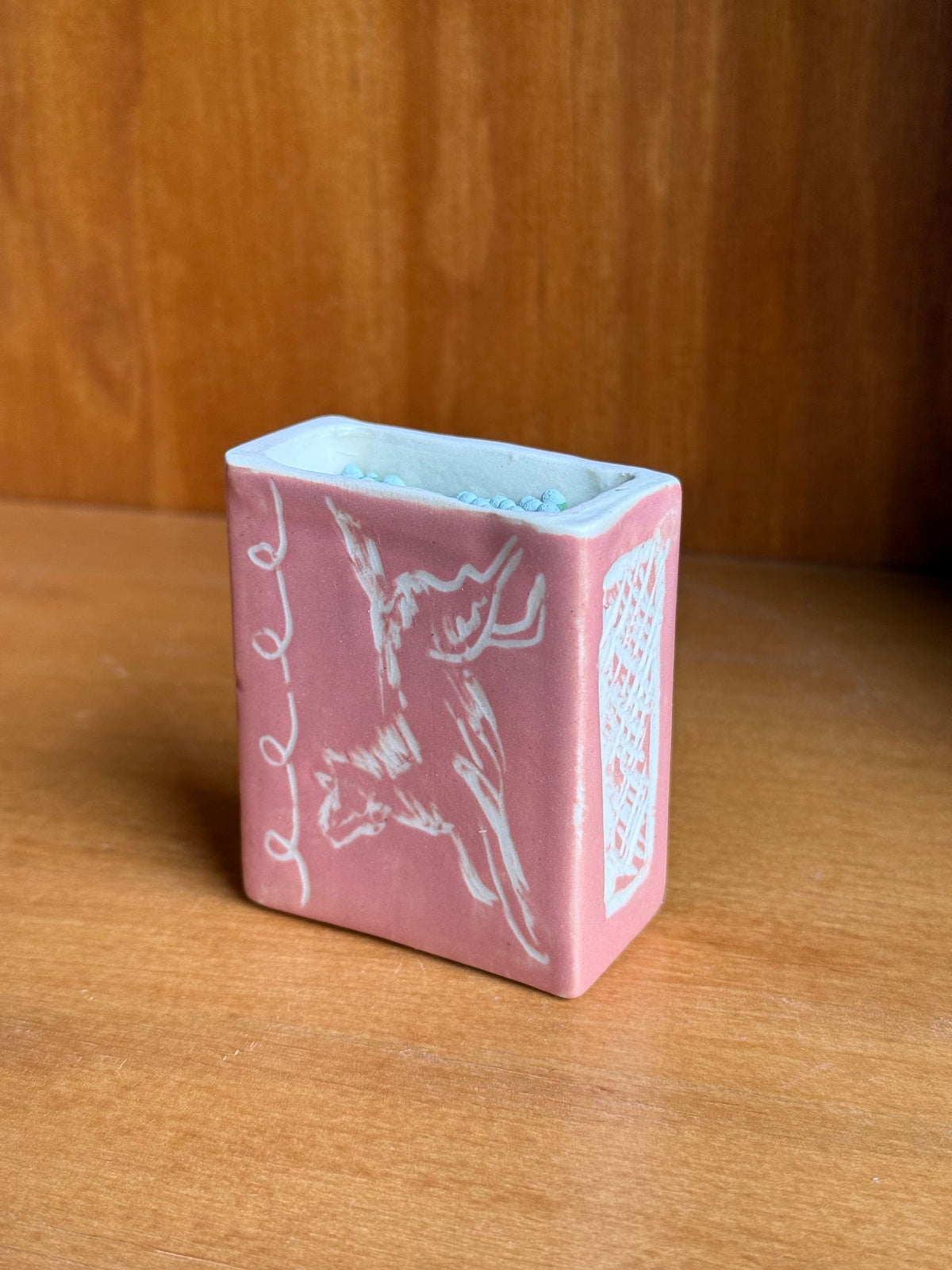 Danny D's Mudshop- Pink Horse Striker Box with No Insert