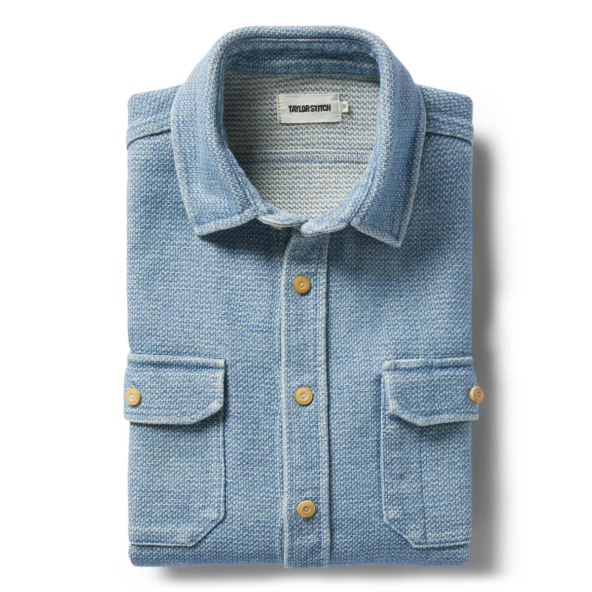 Division Shirt in Washed Indigo