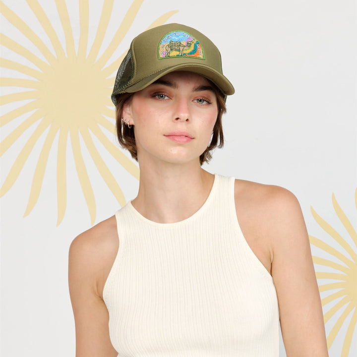 Trucker Hat, Not All Who Wander (Made to order - Immediates available)