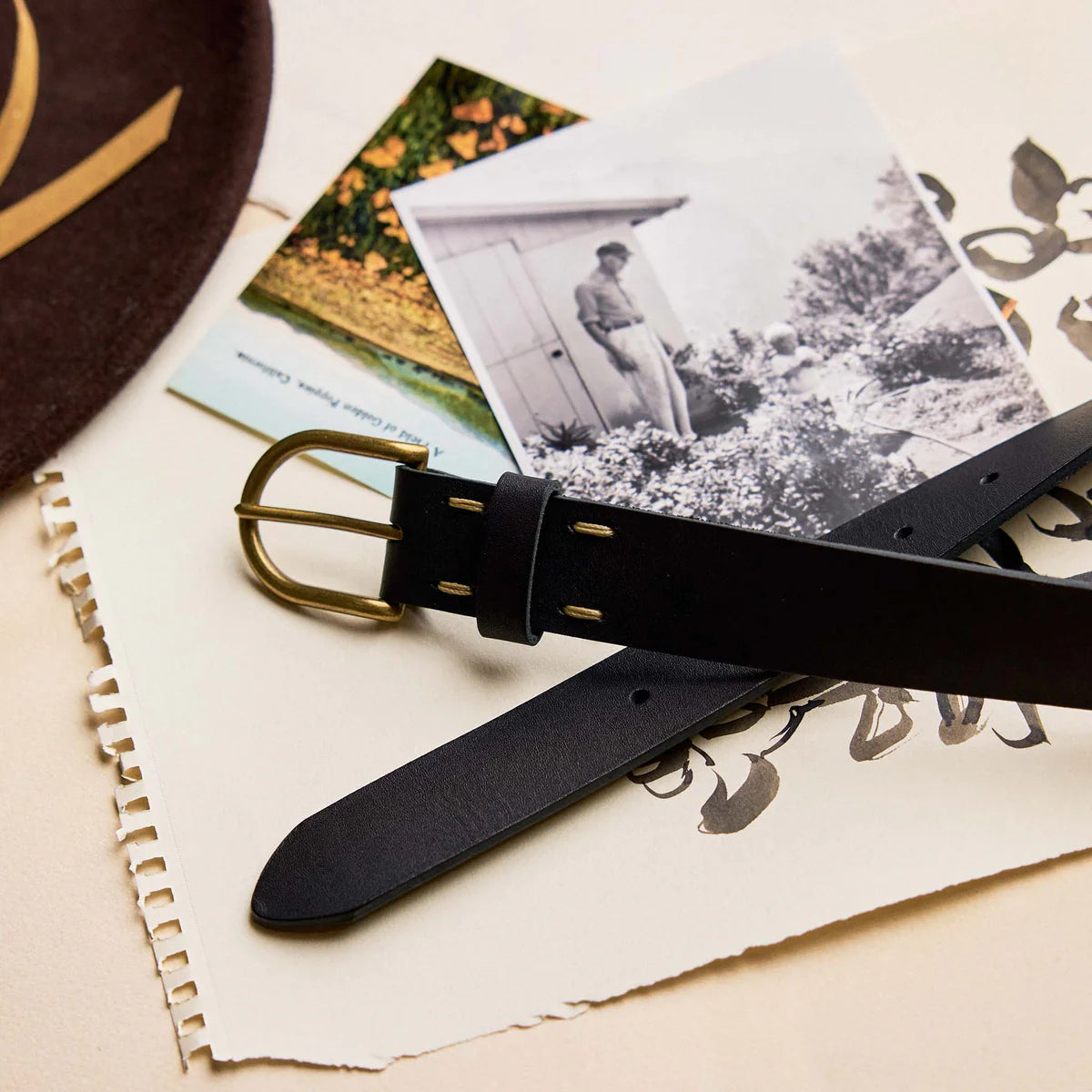 The Foundation Belt in Black