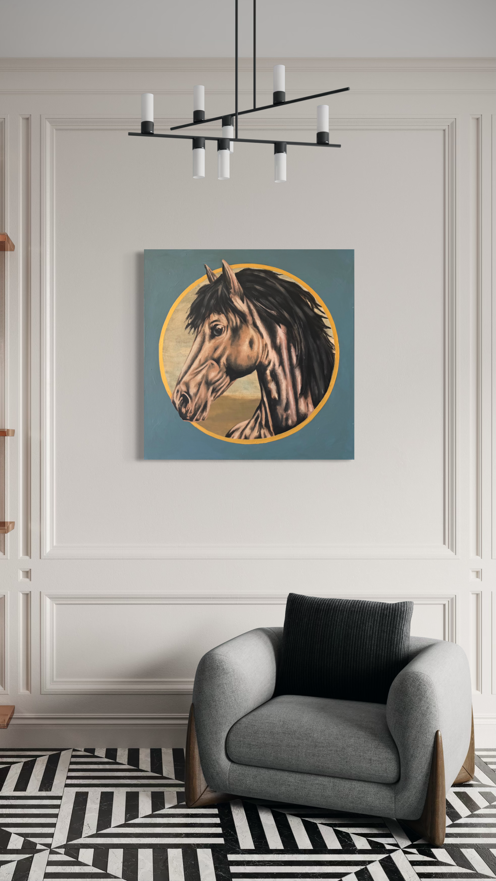 "Portrait of a Horse" by Brandon Owen