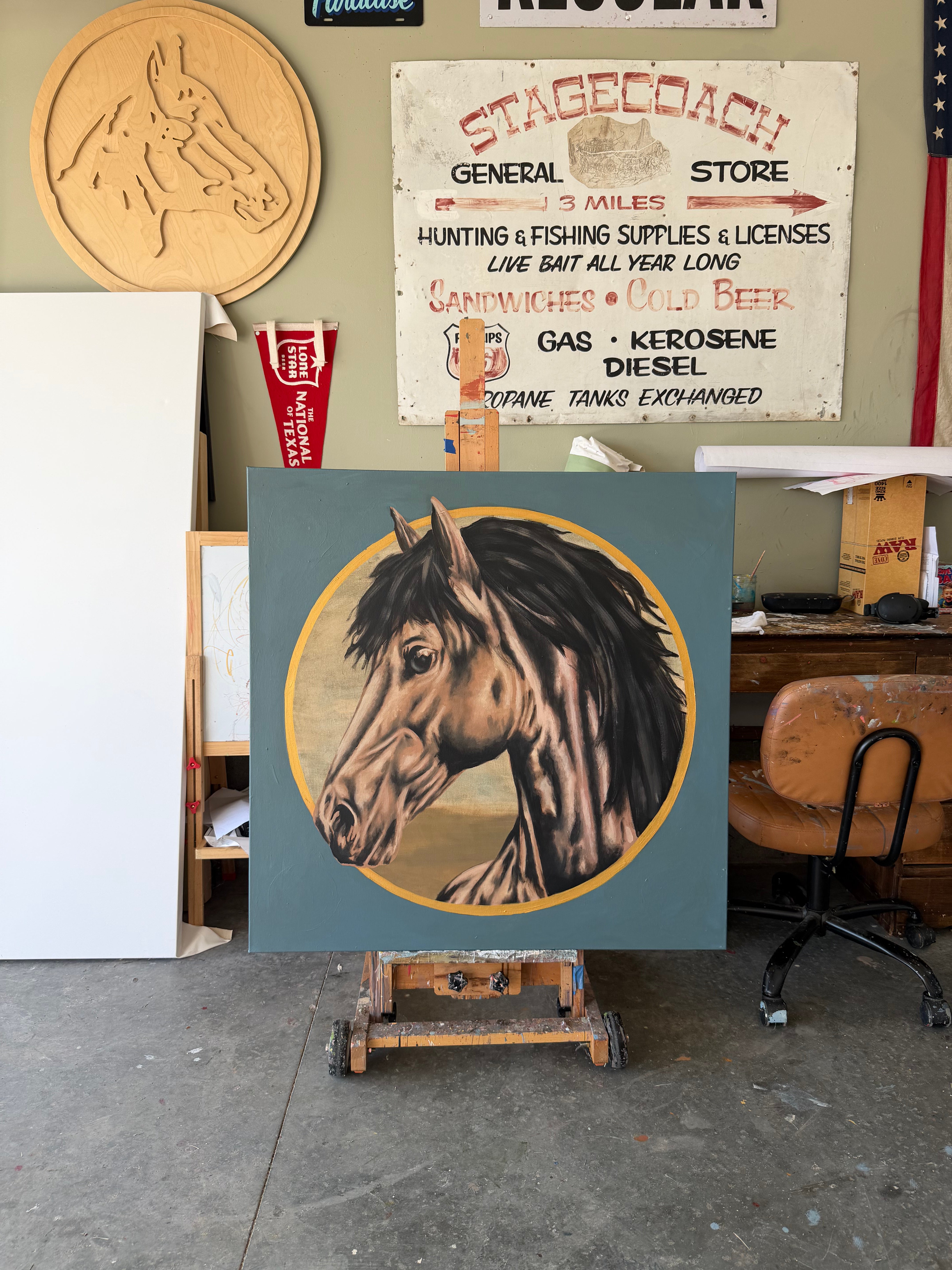 "Portrait of a Horse" by Brandon Owen