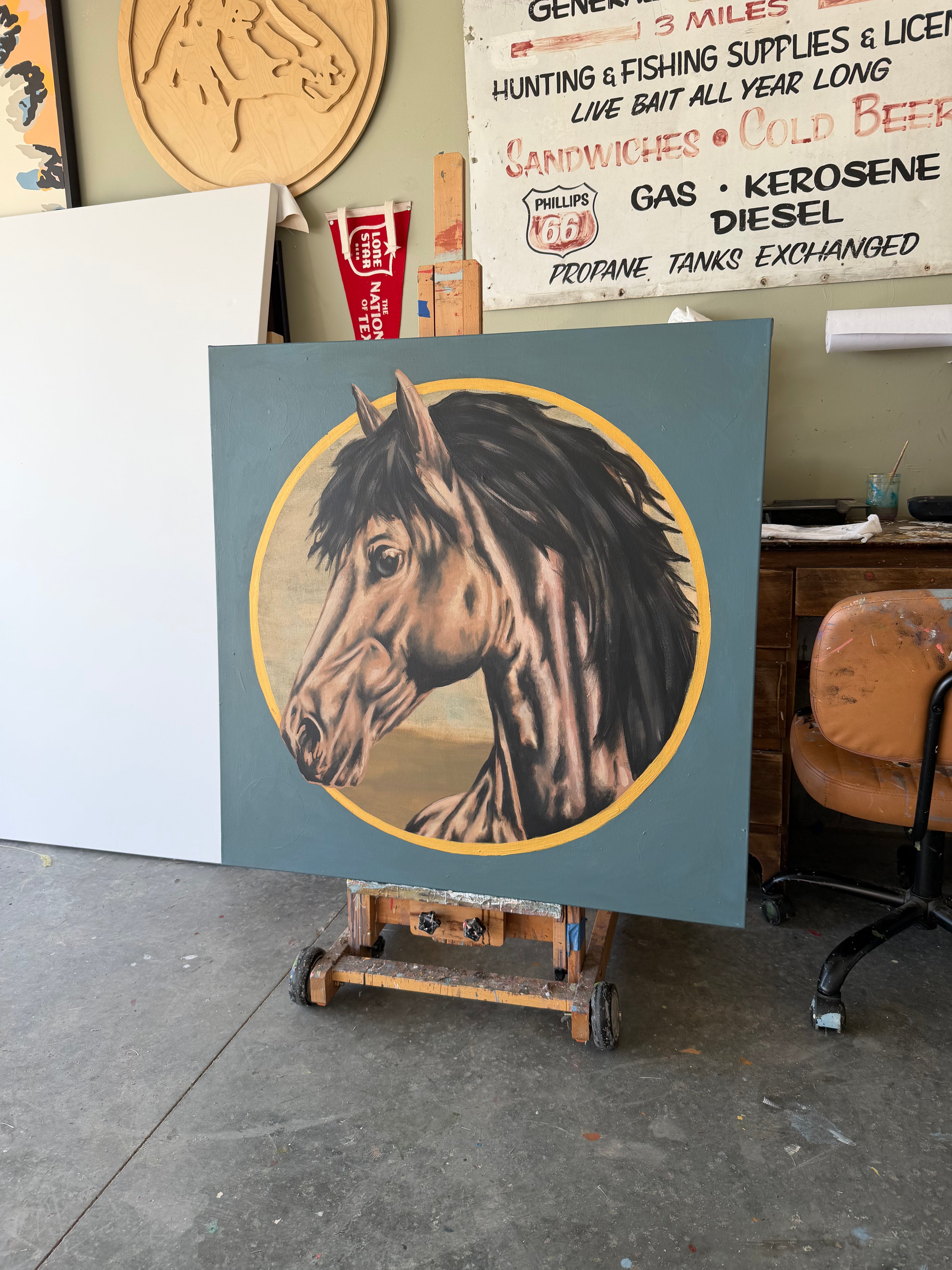 "Portrait of a Horse" by Brandon Owen