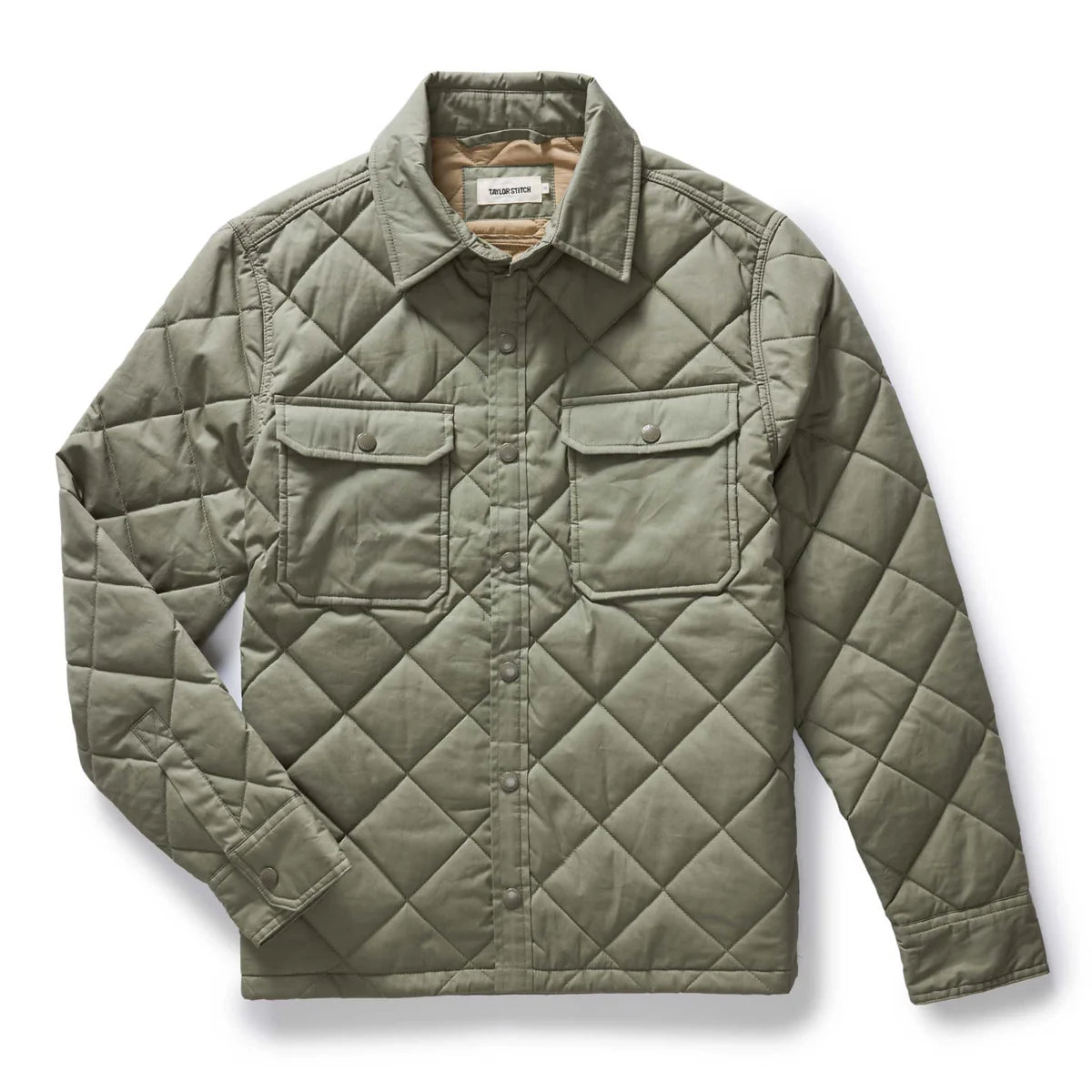 The Miller Shirt Jacket in Smoked Olive
