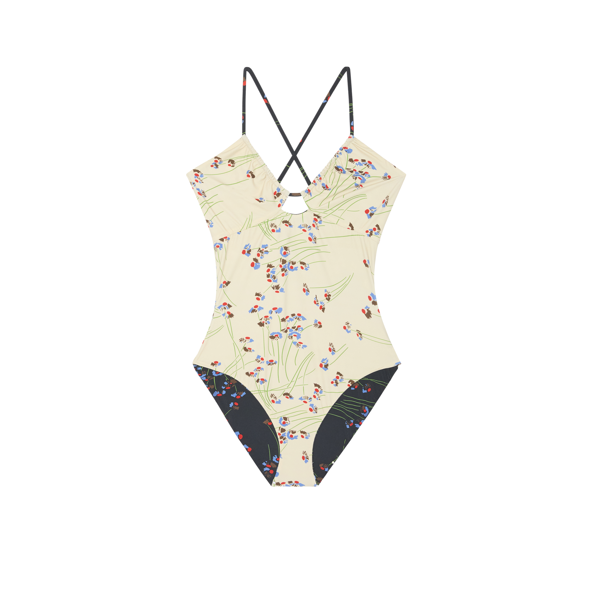 THE REVERSIBLE KEYHOLE ONE PIECE