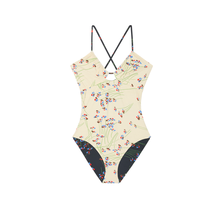 THE REVERSIBLE KEYHOLE ONE PIECE