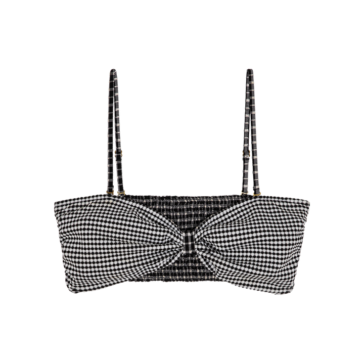 THE REVERSIBLE CINCHED BANDEAU