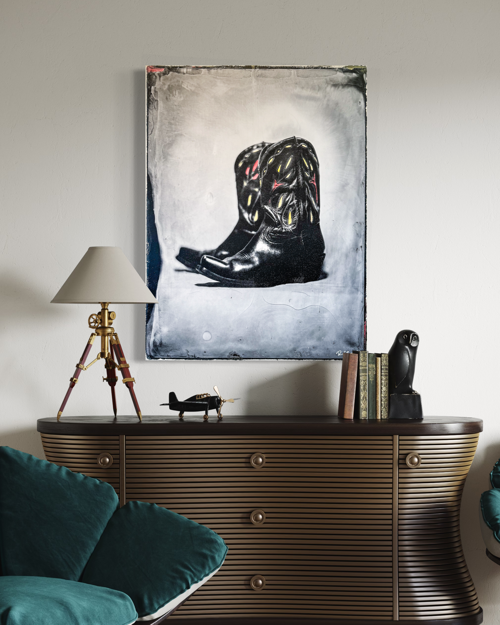 "Big Boots to Fill" by Ryan Scheer