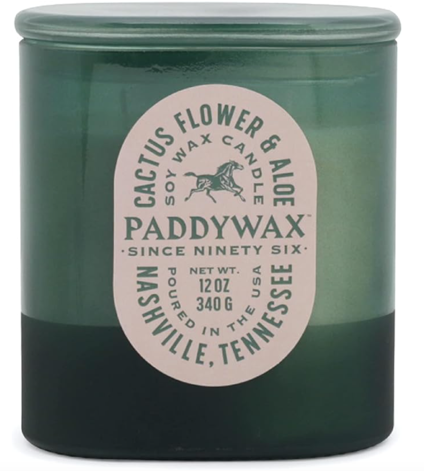 Paddywax- Vista 12 oz Candle - Cactus Flower & Aloe