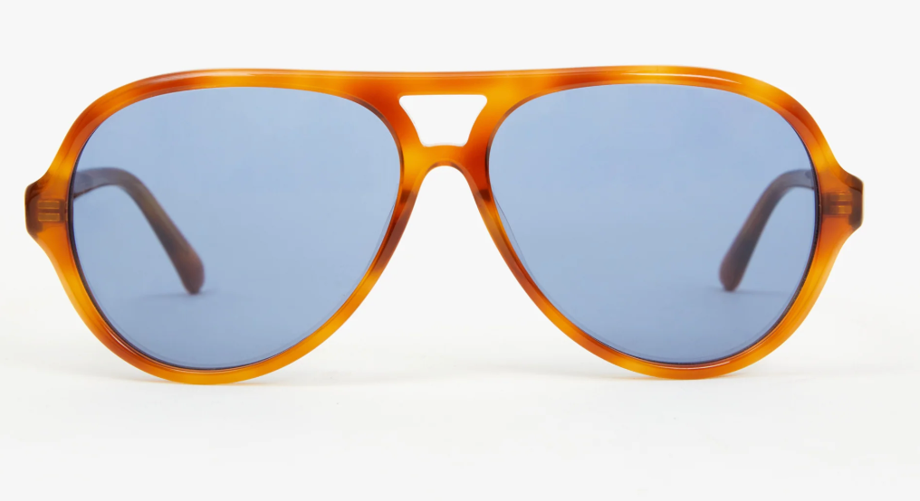 Clare V.- Lizzie Sunglasses- Havana Tortoise