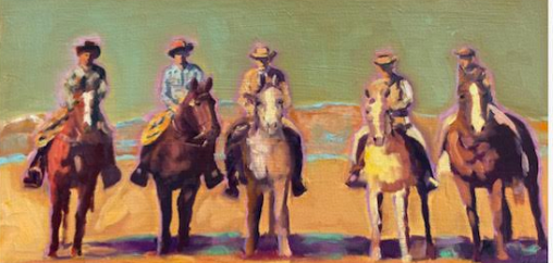 "The Brothers" 12" x 6"