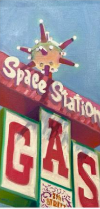 "Gas" 6" x 12"