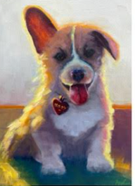 MB Warner 5" x 7" Oil on Panel