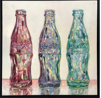 "Things Go Better" 30" x 30"