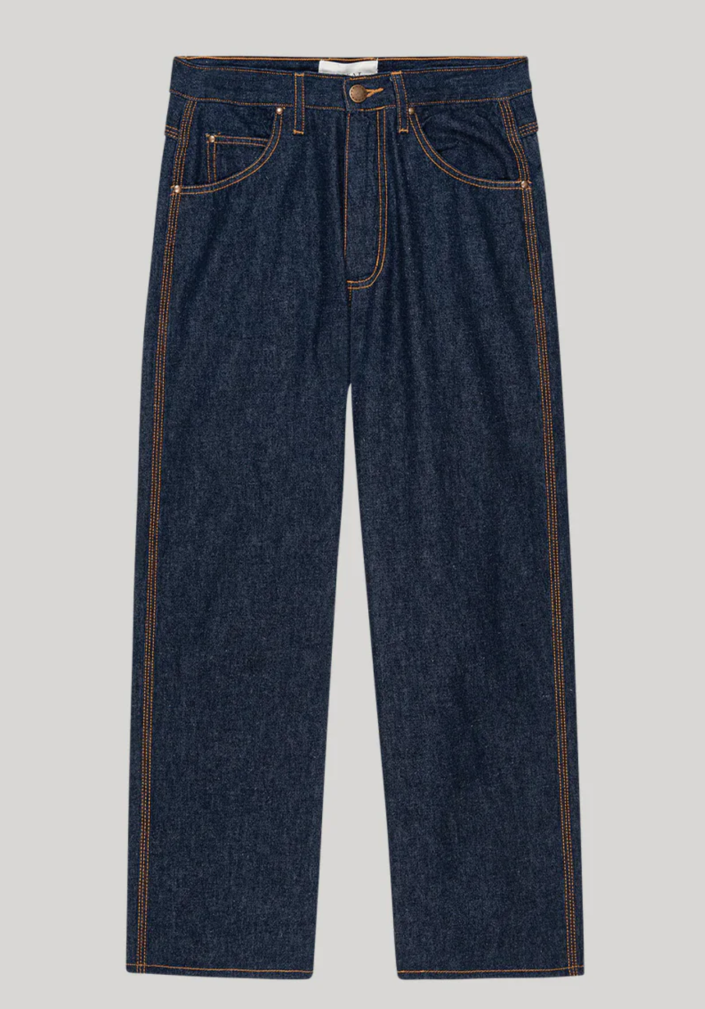 The Great. The WorkWear Jean- Rinse
