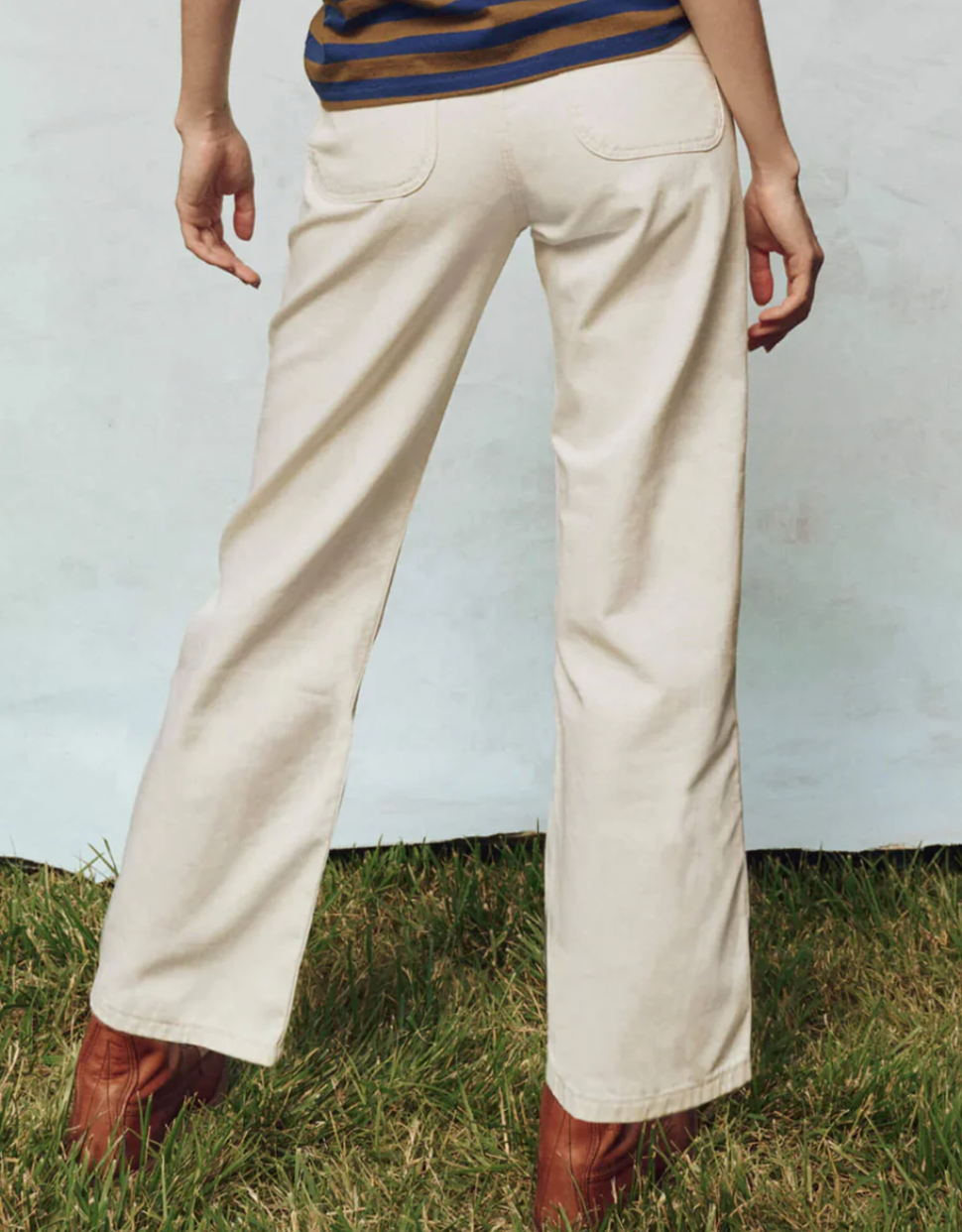 The Great. WorkWear Jean- Natural Hemp